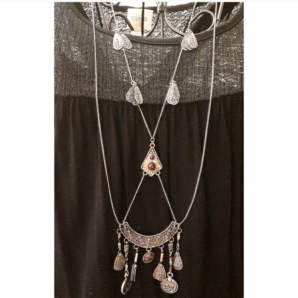2/$10 Native American Inspired MultiChain Necklace